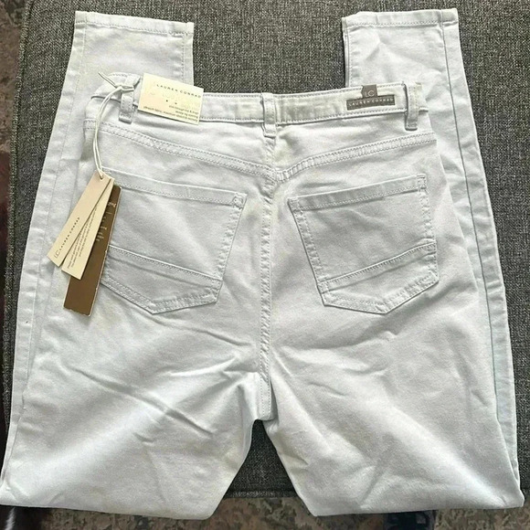 NWT size 6 LC by Lauren Conrad high-rise jeggings light sky blue color - Picture 3 of 5